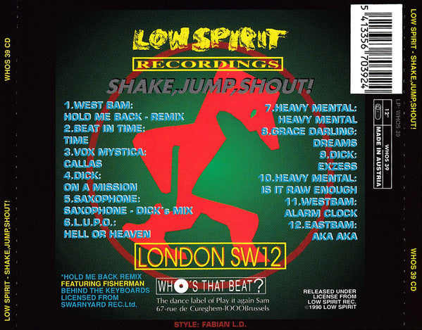 Various : Shake, Jump, Shout! (CD, Comp)