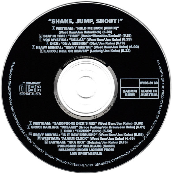 Various : Shake, Jump, Shout! (CD, Comp)