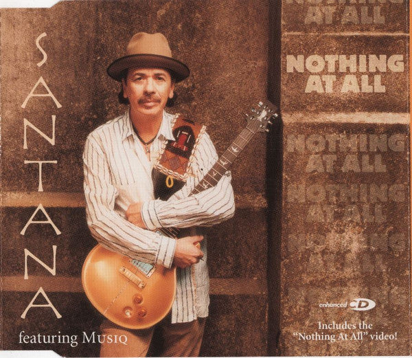 Santana Featuring Musiq Soulchild : Nothing At All (CD, Single, Enh)
