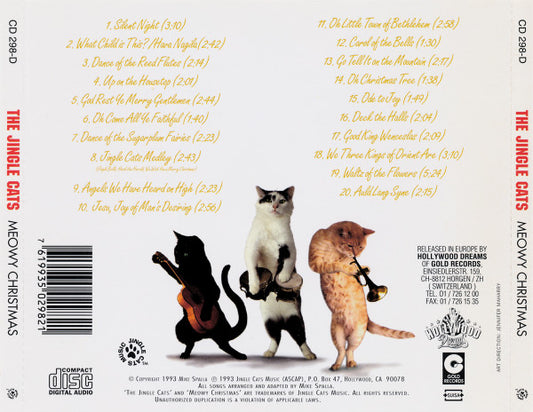 The Jingle Cats : Meowy Christmas (CD, Album)