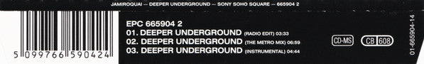 Jamiroquai : Deeper Underground (CD, Maxi)
