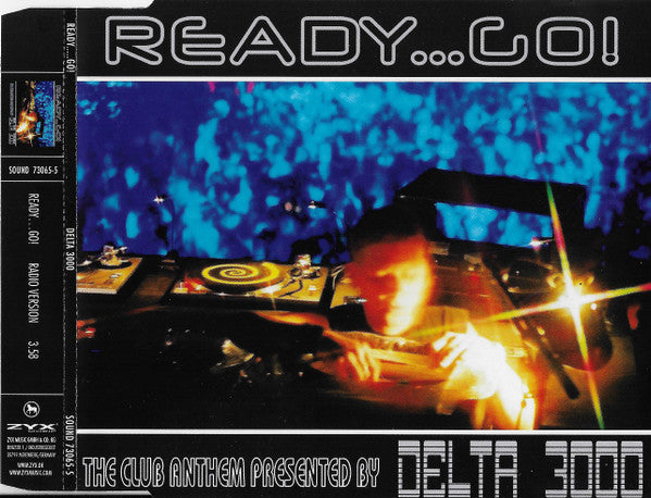 Delta 3000 : Ready...Go! (CD, Single, Promo)