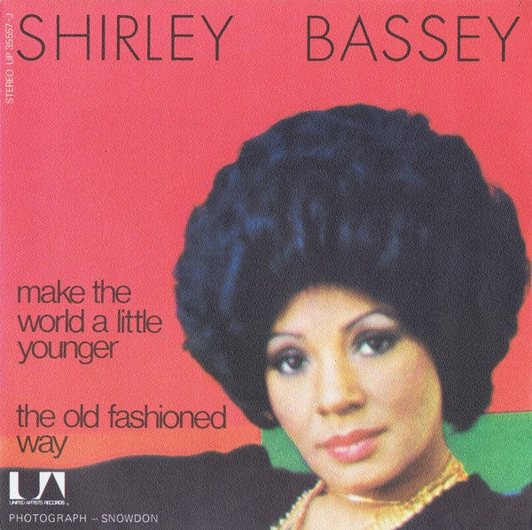 Shirley Bassey : Make The World A Little Younger (7")