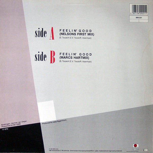 Novo Band : Feelin' Good (12", Maxi)