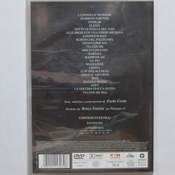 Paolo Conte : Live Arena Di Verona (DVD-V, Multichannel, PAL)