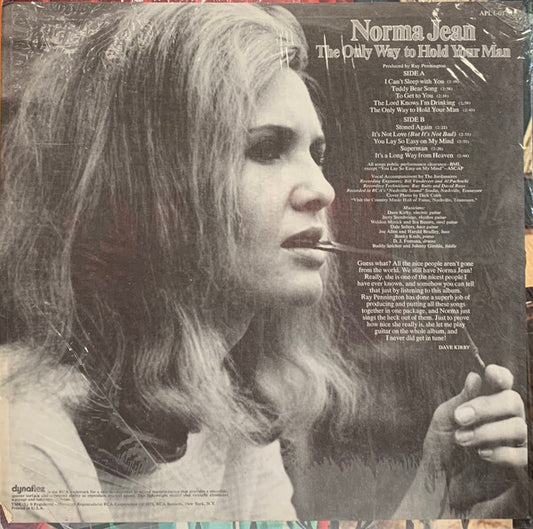 Norma Jean (2) : The Only Way To Hold Your Man (LP, Album)