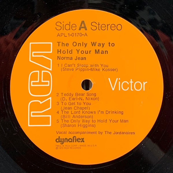 Norma Jean (2) : The Only Way To Hold Your Man (LP, Album)
