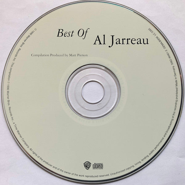Al Jarreau : Best Of Al Jarreau (CD, Comp)