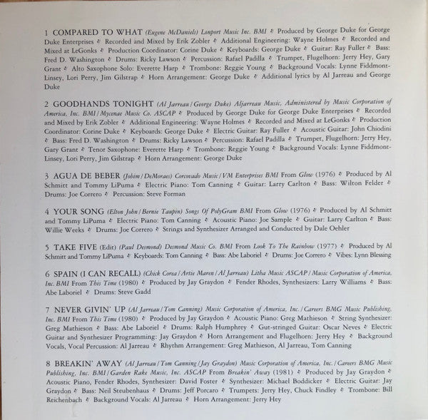 Al Jarreau : Best Of Al Jarreau (CD, Comp)