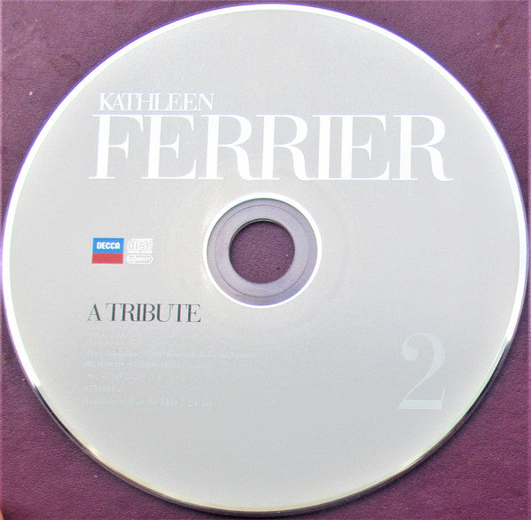Kathleen Ferrier : A Tribute (2xCD, Comp, RM)