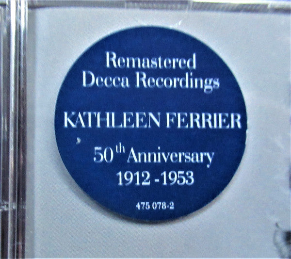Kathleen Ferrier : A Tribute (2xCD, Comp, RM)