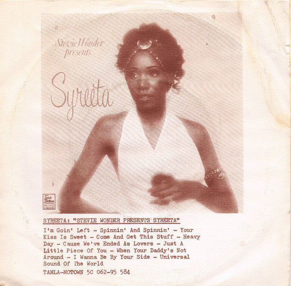 Syreeta : Spinnin' And Spinnin'  (7", Single)
