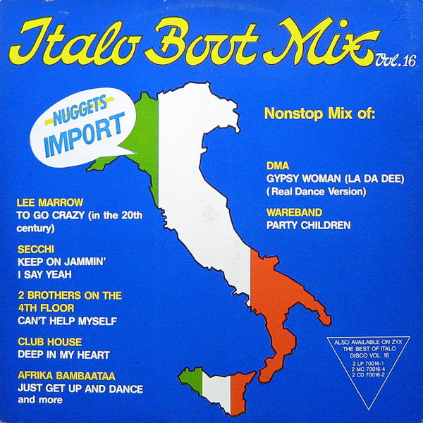 Various : Italo Boot Mix Vol. 16 (7", Mixed)