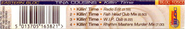 Tina Cousins : Killin' Time (CD, Maxi)