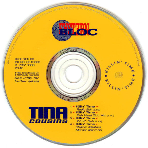 Tina Cousins : Killin' Time (CD, Maxi)