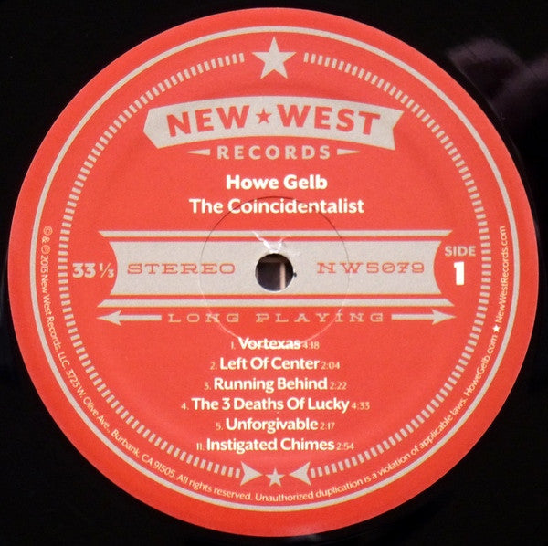 Howe Gelb : The Coincidentalist (LP, Album, Ltd, 180)