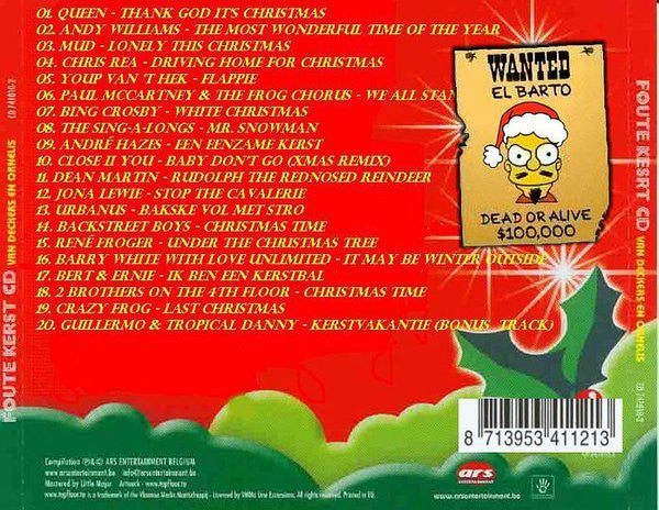 Various : Foute Kerst CD (CD, Comp)