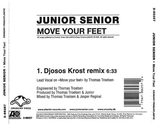 Junior Senior : Move Your Feet (CD, Single)