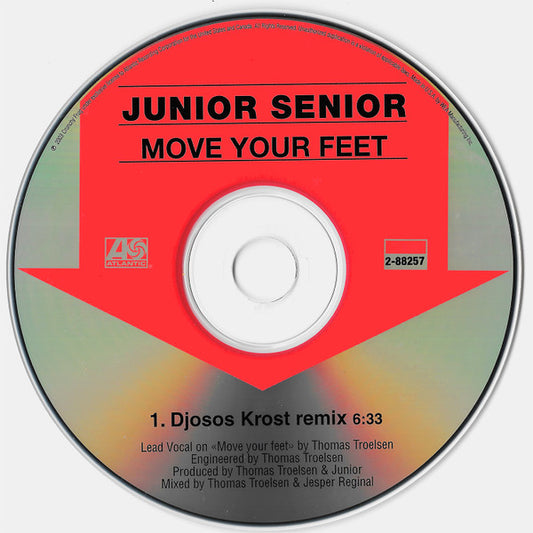 Junior Senior : Move Your Feet (CD, Single)