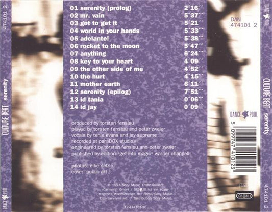 Culture Beat : Serenity (CD, Album, RE)