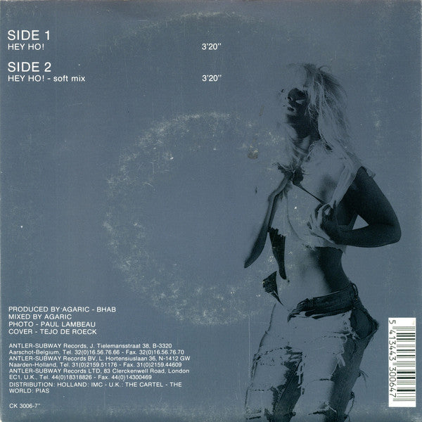 Lords Of Acid : Hey Ho! (7", Single)