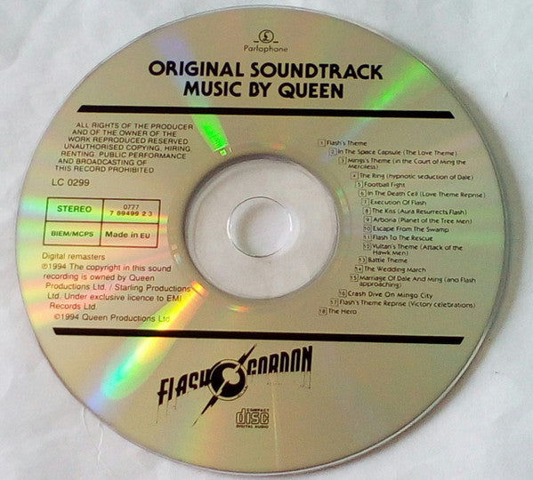 Queen : Flash Gordon (Original Soundtrack Music) (CD, Album, RE, RM)