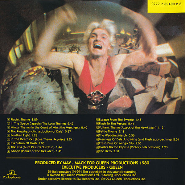 Queen : Flash Gordon (Original Soundtrack Music) (CD, Album, RE, RM)