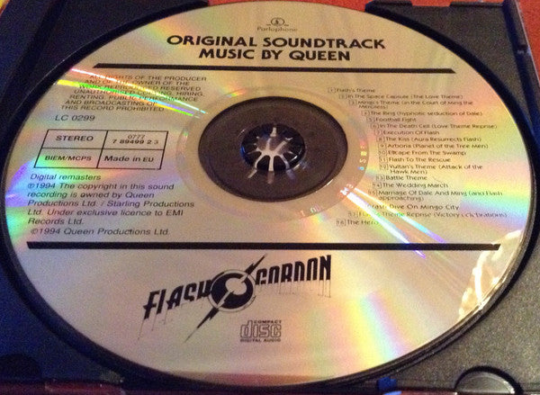 Queen : Flash Gordon (Original Soundtrack Music) (CD, Album, RE, RM)