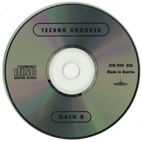 Techno Grooves : Mach 8 (CD, Maxi)