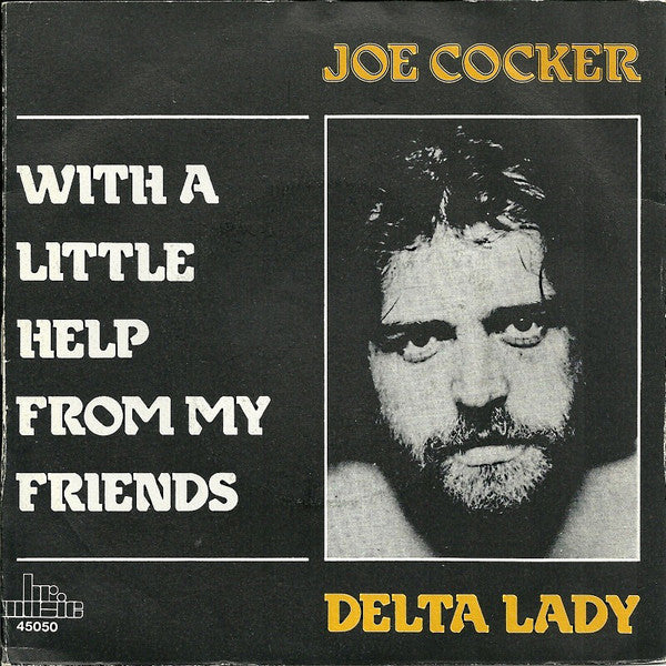 Joe Cocker : With A Little Help From My Friends (7", RE)