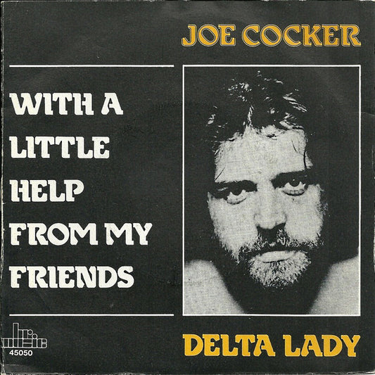 Joe Cocker : With A Little Help From My Friends (7", RE)