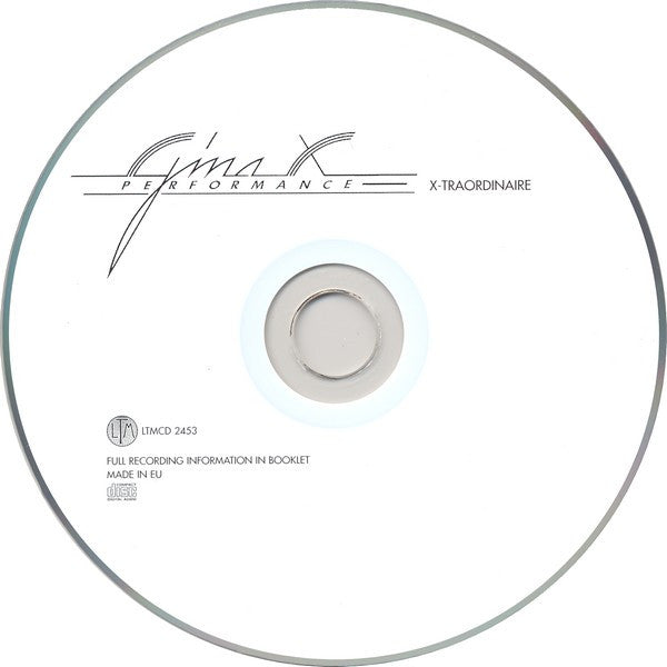 Gina X Performance : X-Traordinaire (CD, Album, RE, RM)
