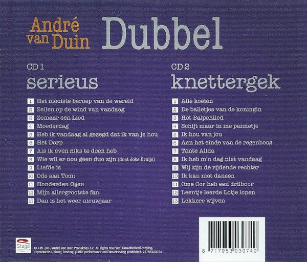André van Duin : Dubbel (2xCD, Album)