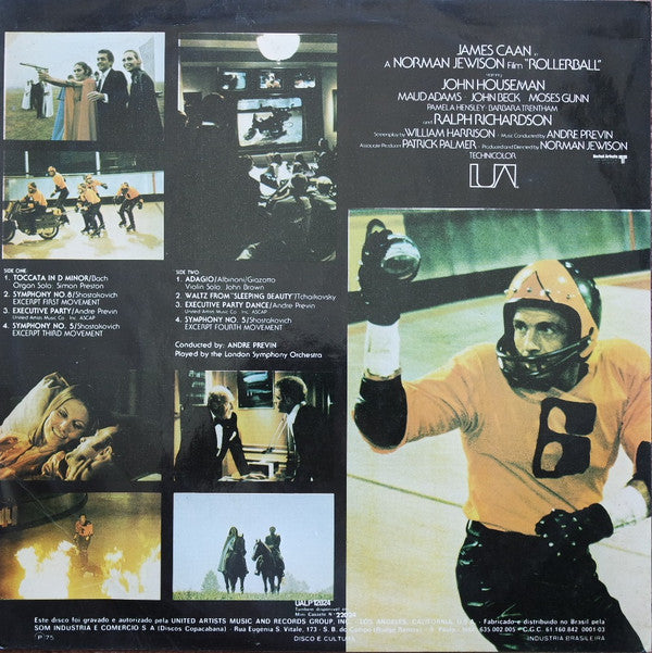 André Previn : Rollerball (Original Soundtrack Recording) (LP, Album)