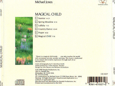 Michael Jones : Magical Child (CD, Album)