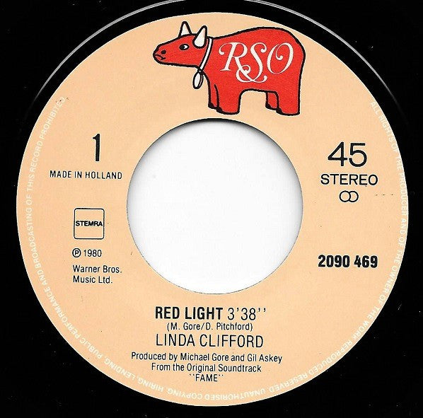 Linda Clifford : Red Light (7", Single)