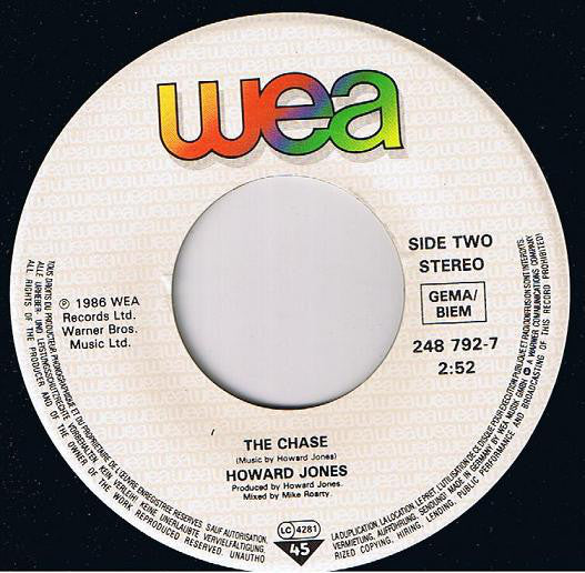 Howard Jones : No One Is To Blame (7", Single)