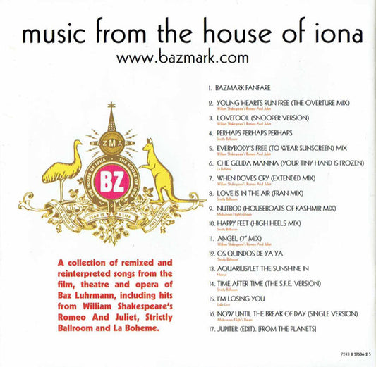 Baz Luhrmann : Something For Everybody (CD, Comp)