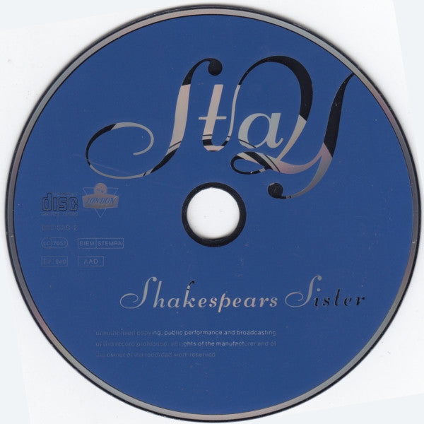 Shakespear's Sister : Stay (CD, Single)