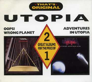 Utopia (5) : Oops! Wrong Planet / Adventures In Utopia (2xCD, Album, Comp)