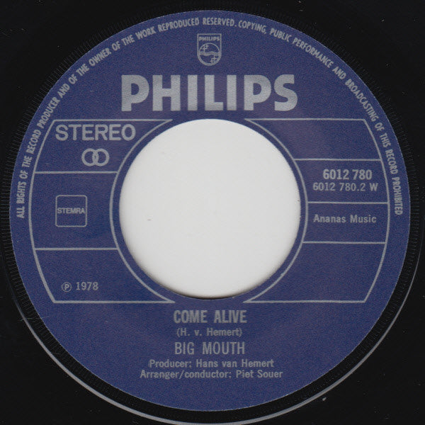 Big Mouth (5) : Mamy Oh Mamy (7", Single)