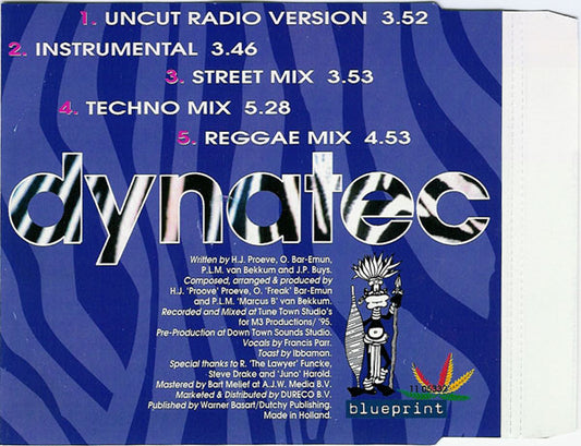 Dynatec : Free Your Mind (CD, Maxi)