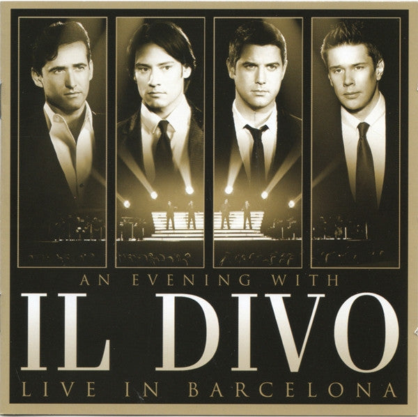 Il Divo : Live In Barcelona (CD, Album + DVD-V, PAL)