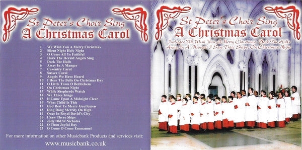 St. Peter's Choir : A Christmas Carol (CD)