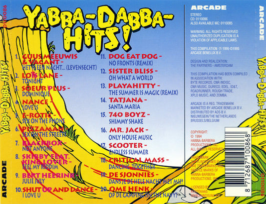 Various : Yabba-Dabba-Hits! (CD, Comp)