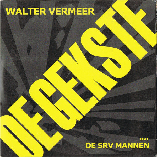 Walter Vermeer Feat. De SRV-Mannen : De Gekste (CD, Single)
