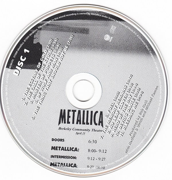 Metallica With Michael Kamen Conducting San Francisco Symphony : S&M (2xCD, Album, RP, EDC)
