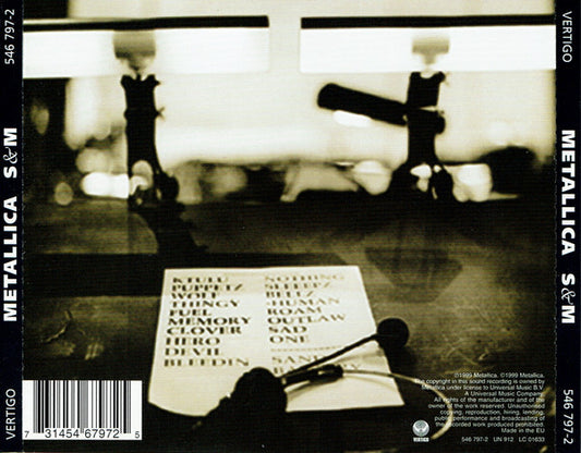 Metallica With Michael Kamen Conducting San Francisco Symphony : S&M (2xCD, Album, RP, EDC)