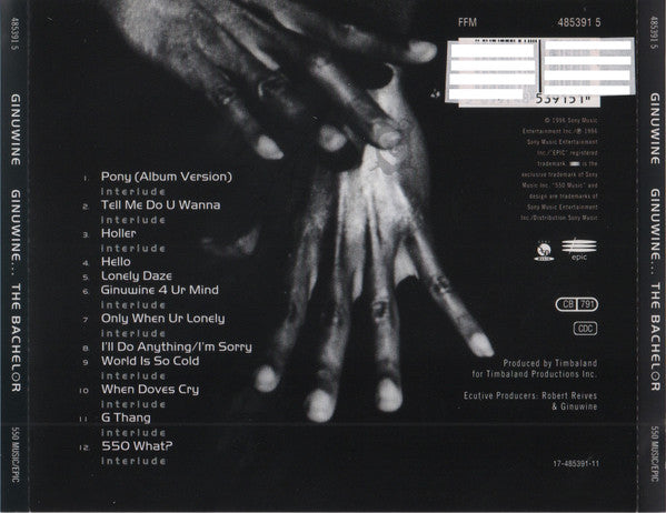 Ginuwine : Ginuwine... The Bachelor (2xCD, Album, Ltd, Promo)