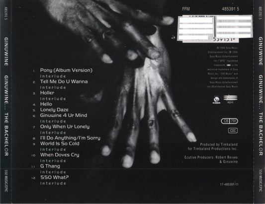 Ginuwine : Ginuwine... The Bachelor (2xCD, Album, Ltd, Promo)